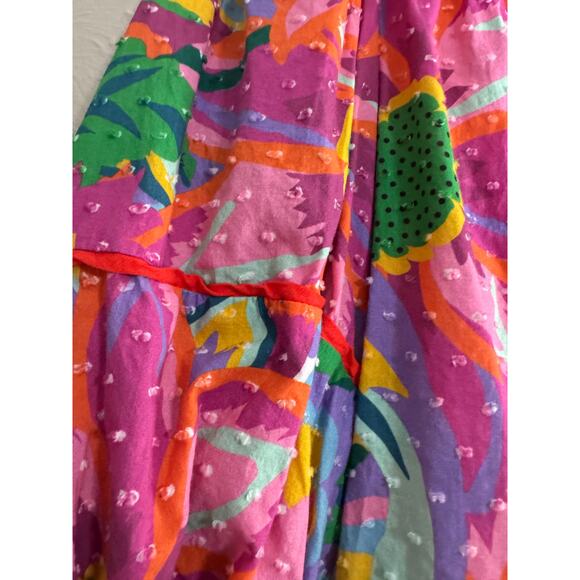 CROSBY by Mollie Burch Rosie Heat Waves  Floral Blouse XXS - Picture 2 of 6